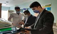 بازدید تیم مدیریتی بیمارستان از بخشهای درمانی به مناسبت روز جهانی ایمنی بیمار