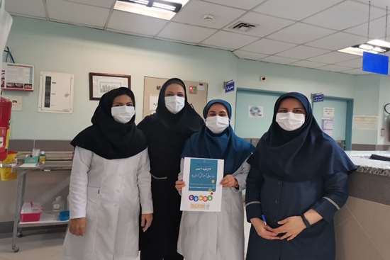 برگزاری روز جهانی آموزش در بیمارستان ولیعصر (عج) رودبار 